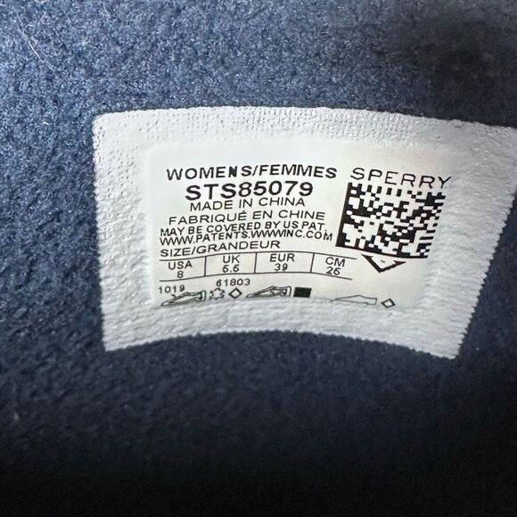 SPERRY TOP SIDER SYREN MISTY Women's Waterproof Duck Fleece Lined Boots Size 8 - Picture 5 of 15